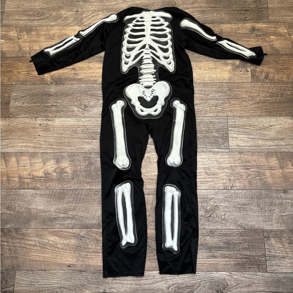 Black Skeleton Kids Bodysuit